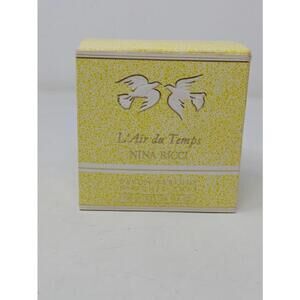 Nina Ricci L'air Du Temps Perfumed Soap 100G 3.5Oz Paris France Bar Soap In Box